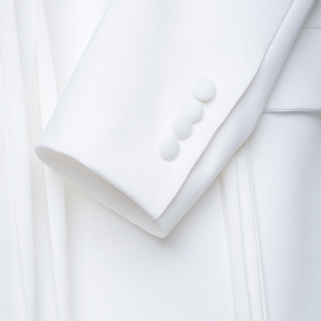 Cut-out Jacket | White